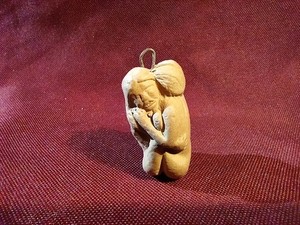 Rare Collectable Netsuke Trade Peruvian Inca Aztec Mayan Amulet Pendant