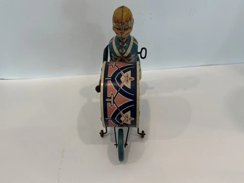 Vintage Marx Mortimer Snerd’s Home Town Band Tin Wind Up Toy