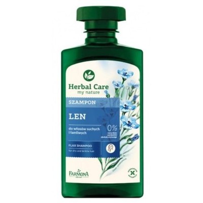 FARMONA HERBAL CARE SHAMPOO PER CAPELLI SECCHI E BRILLANTI LINEN 330 ML