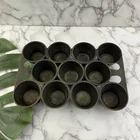 Griswold Vintage Cast Iron Muffin Pan 948 USA 11 Count Popover Baking No 10