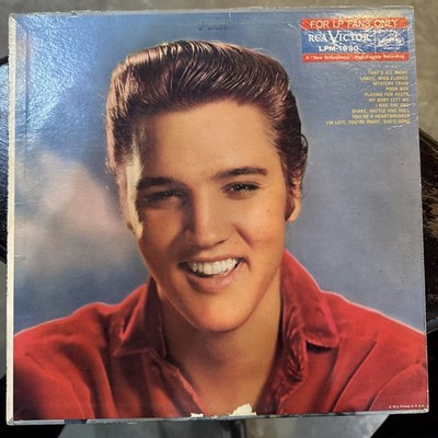 ELVIS PRESLEY - FOR LP FANS ONLY - RCA LPM-1990