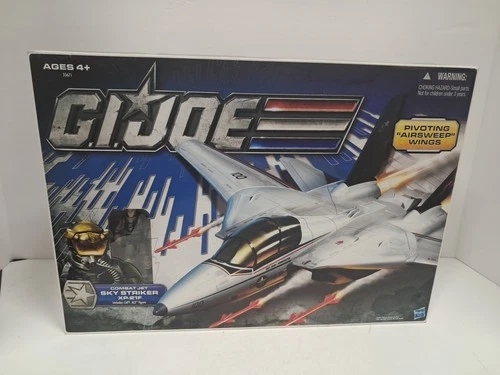 GI Joe 30th Anniversary - COMBAT JET SKYSTRIKER XP-21F - New - Hasbro - 2011