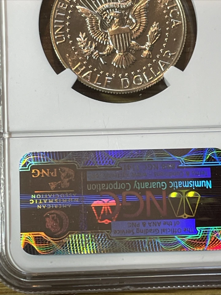 1967 Kennedy Half Dollar NGC MS66 - Image 4 of 4