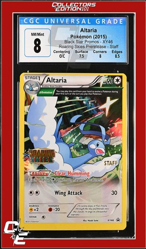 Altaria graded CGC 8 for sale on eBay