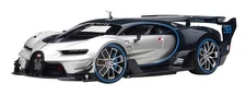 Bugatti Vision Grand Turismo, AUTOart, 1/18,Argent Silver/Blue Carbon,New Sealed