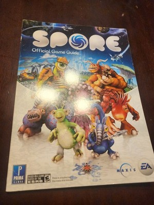 Spore Official Strategy Guide, no poster, used