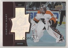 2020-21 Upper Deck Extended Series SPx Finite Spectrum 60/99 Carter Hart 0g60