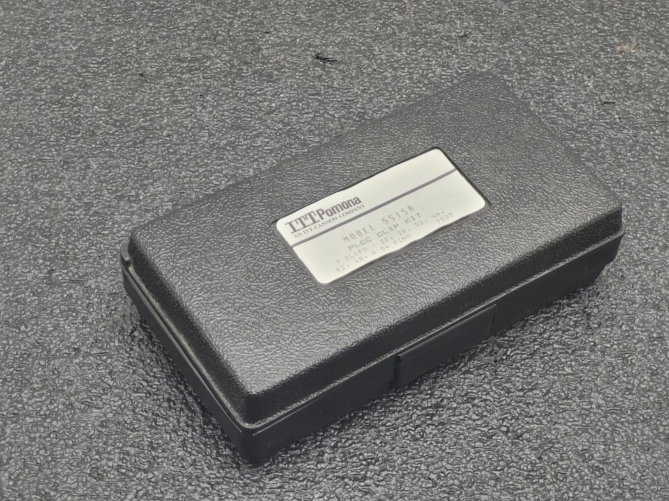 ITT Pomona 5515A PLCC Clip Kit Juego de 7 Chips de Enchufe 20 28 32 44 52 68 84 Pines Foto 2 de 4