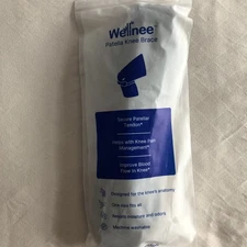 Wellnee Patella Knee Brace - One Size Fits All - New Unused - Black