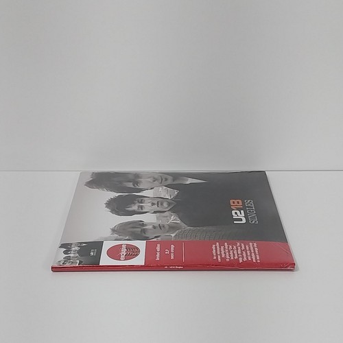 U2 – U218 Singles 2LP NEON ORANGE VINYL NEW SEALED MINT Target BONO EDGE - Imagen 3 de 6