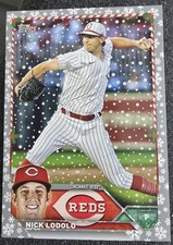 2023 Topps Holiday Metallic - Nick Lodolo #H104 