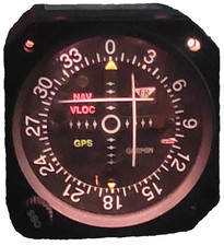 Garmin GI 106A VOR/LOC/GPS with Glide Slope, yellow tagged