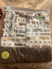 Boys Pajama Set Stars Cars Road Travel Size 120 Or US Size 6-7