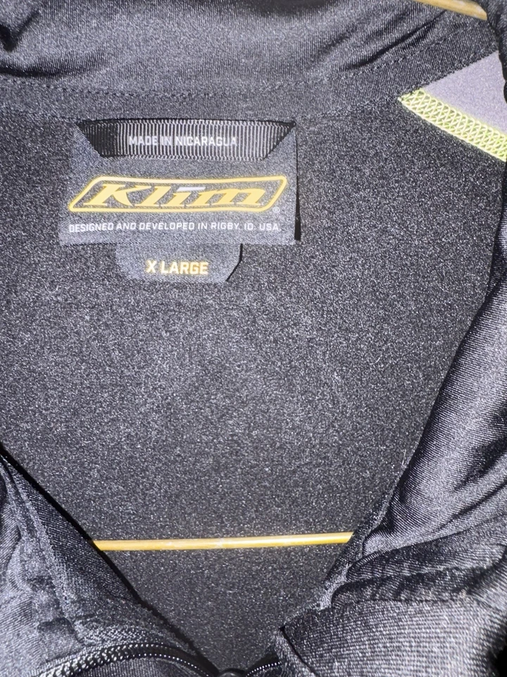 Chaqueta KLIM Inferno Negra Chaqueta de Capa Media Cremallera Completa Moto de Nieve Nieve Invierno XL Foto 4 de 4