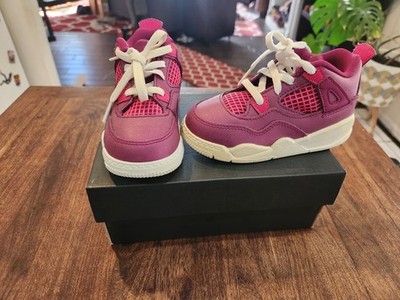 Nike Air Jordan 4 Retro True Berry/Pink BQ7672 661 size 8c NEVER WORN - IN BOX