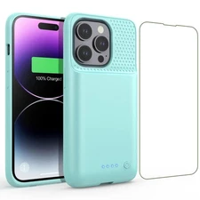 Battery Case for iPhone 14 Pro (6.1 inch), Ultra-Slim 7200mAh Rechargeable Pr...