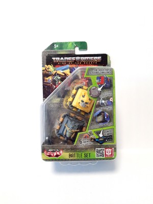Transformers Battle Cubes Bumblebee Vs Battletrap 2 Pack - Battle Set Neu 