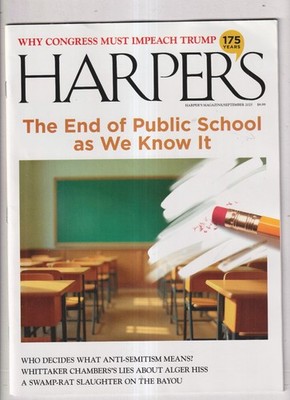 Harper's September 2025 Public School, Donald Trump, Alger Hiss (Magazine: Polit