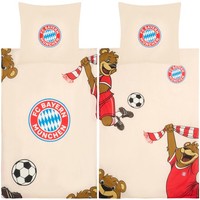 Fc Bayern MüNchen BettwäSche Berni | Kinder | Beige-Rot