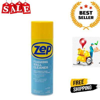 #ad Zep Foaming Wall Cleaner 18 fl oz Non Scented Foam All Purpose Cleaner $9.55