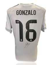 GONZALO GARCIA SIGNED REAL MADRID 2025/26 HOME SHIRT (ACG CERT AG17792)