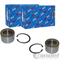 2X Japko RADLAGER-SATZ Vorne Links+Rechts Passend FüR Nissan Interstar