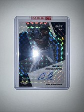 2021 Daz Cameron Panini Mosaic Silver Detroit Tigers Autographed Rookie Card SP