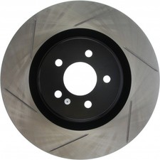 Stoptech For Ford Mustang 2007-2014 Brake Rotor Slotted - Front Passenger Side