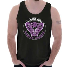 Cool Globo Gym Purple Cobras Snake Workout Tank Top T Shirts Tees Men Women