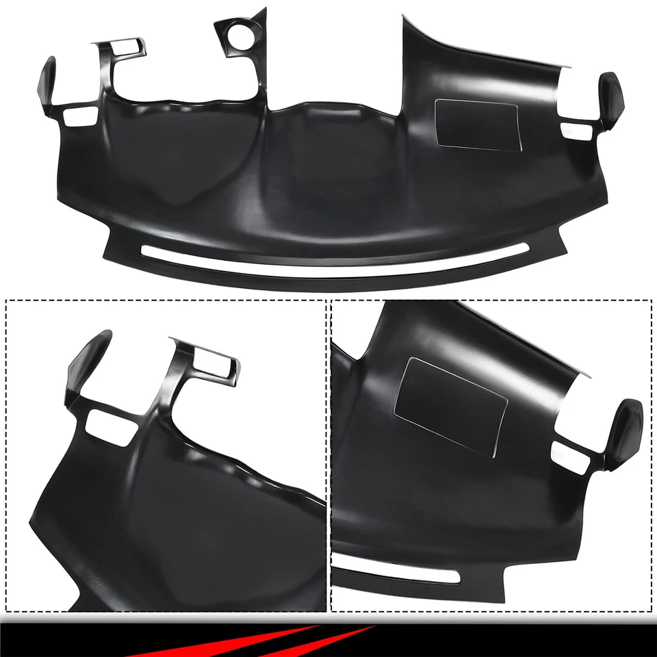 Black Dash Cover Dashboard Overlay Cap For 2004-2009 Lexus RX350 RX400H RX330 Foto 3 de 4