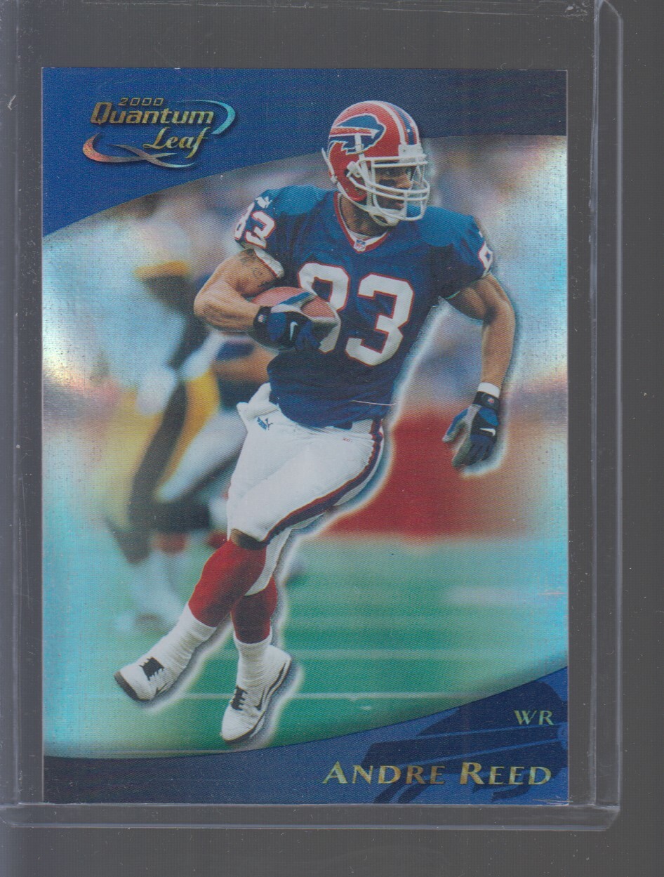 Andre Reed  Buffalo Bills 2000 Quantum Leaf #28 
