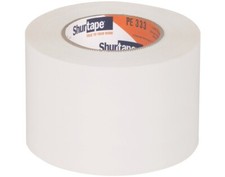 4 Rolls Shurtape PE 333 White Masking Tape - 72 mm Width x 55 m Length