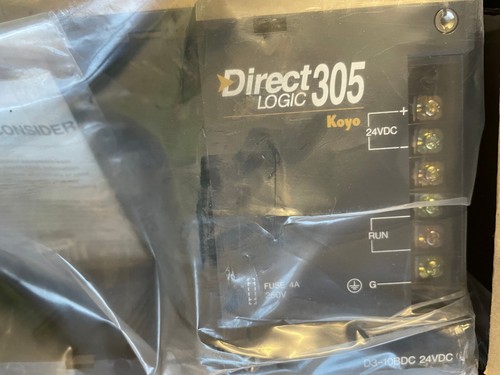 New Automation Direct Logic 305 D3-10BDC 10-Slot PLC Rack 24VDC - Picture 3 of 4
