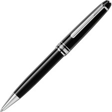 Montblanc Meisterstuck Silver Platinum Metal Ballpoint Pen 164 One Day Sales