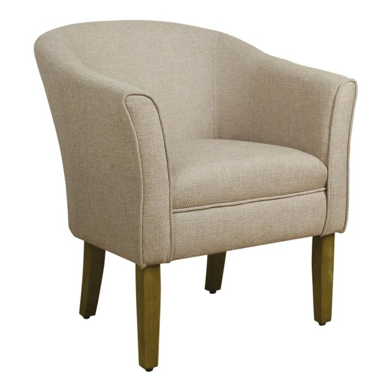 Homepop modern barrel accent chair deals