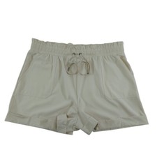 Danskin Athletic Shorts Lounge Drawstring Pockets Cuffed Hem Size L