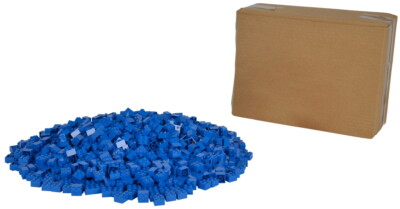 Simba Konstruktionsspielzeug Bausteine Blox 1000 Teile 4er blau 104114118