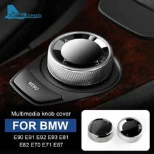 for BMW E90 E91 E92 E93 E70 E71 E82 E81 E87 IDrive Multimedia Button Knob Cover