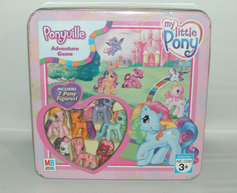2008 Milton Bradley My Little Pony Ponyville Adventure Game READ