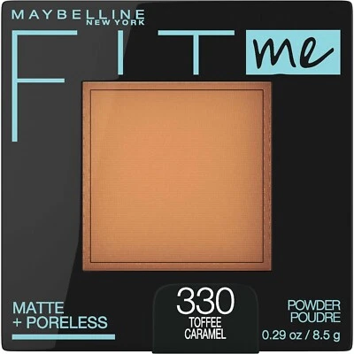 Maybelline New York Fit Me Matte + Poreless Powder , 330 Toffee , 8.5gm,