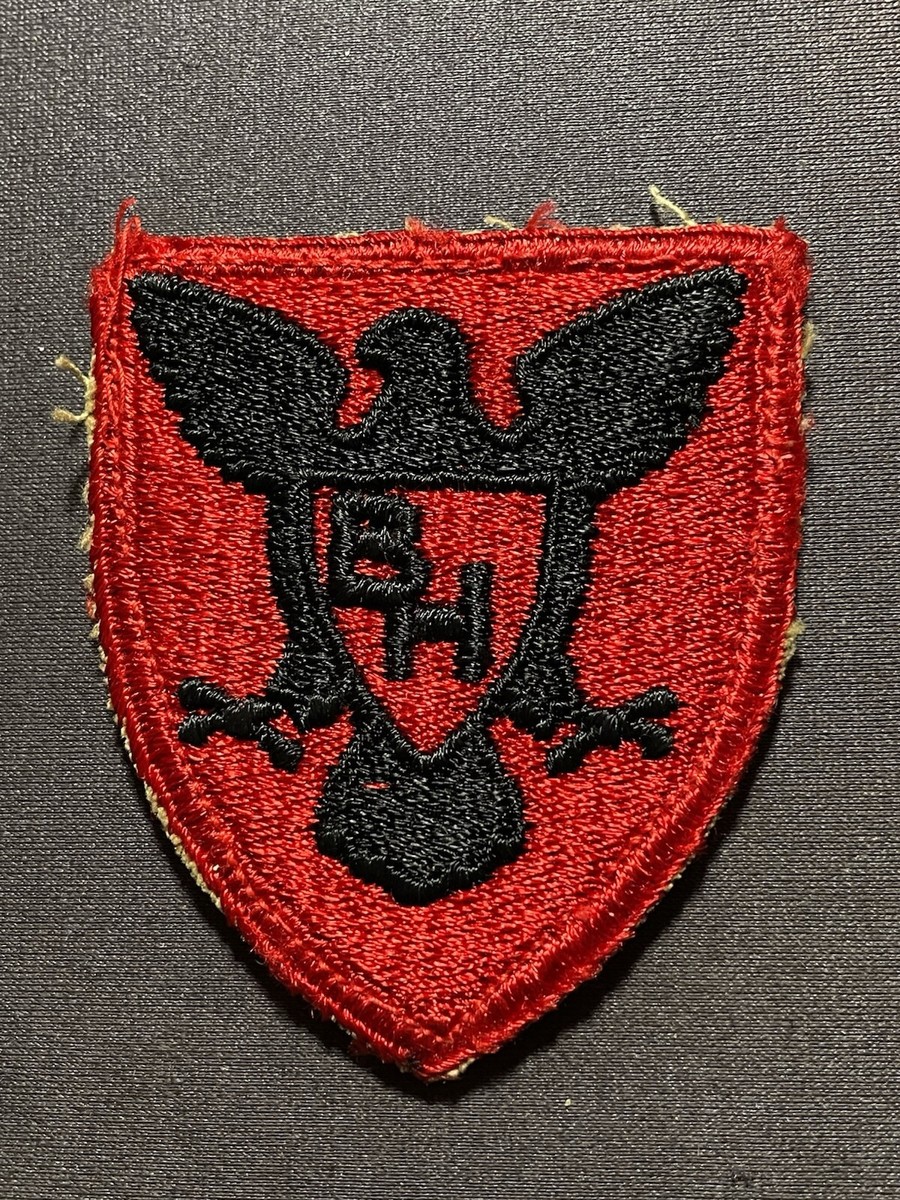 Vintage WW2 US Army 86th Infantry Division Blackhawk Division SSI