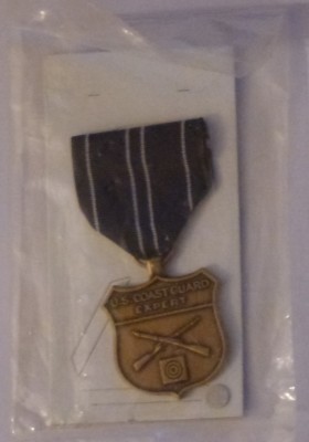US Coast Guard - Medaille / Auszeichnung Coast Guard Expert Rifleman Medal
