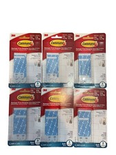 Command BATH22-ES Water Resistant Hanging Refill Strips 2 Medium 4 Large 6 pack 3.98 per strip