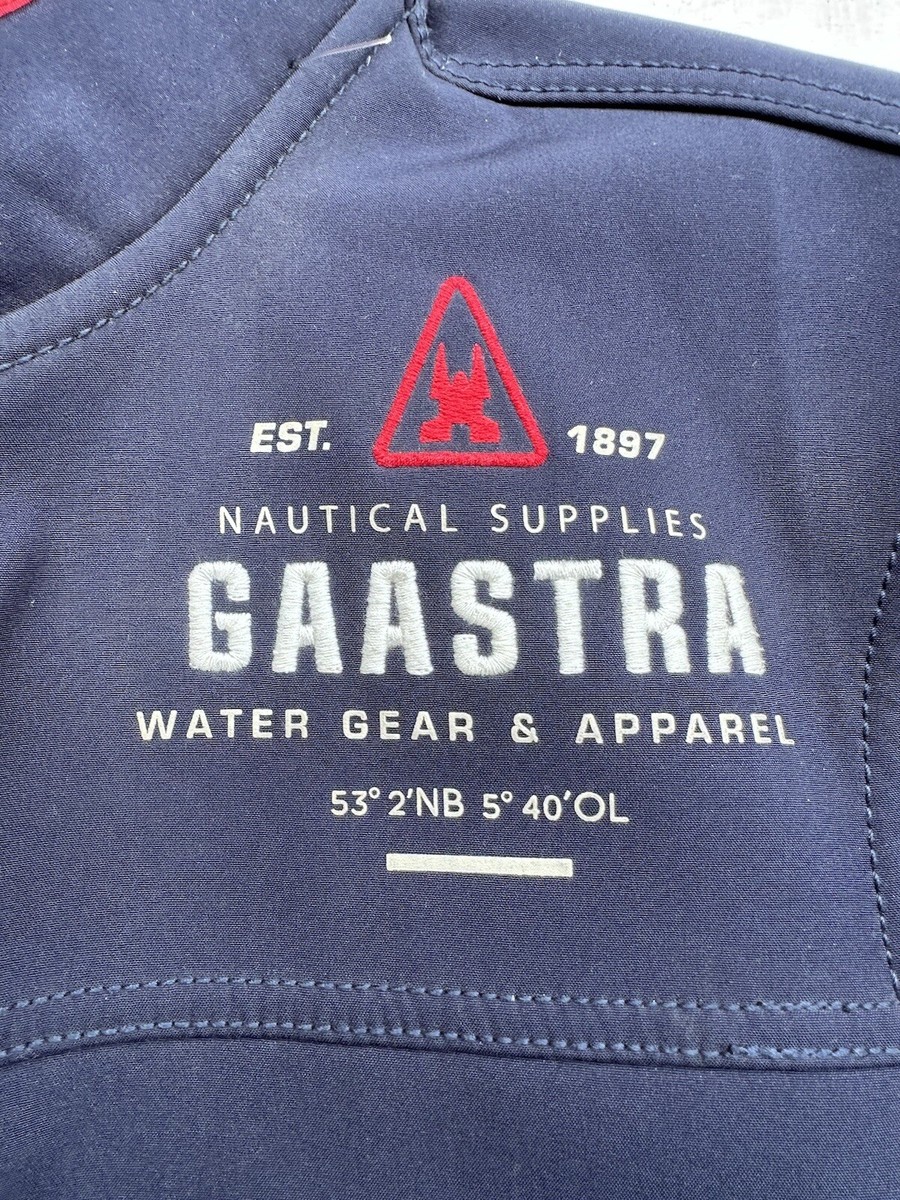 Gaastra Nautical Navy Blue Waterproof Jacket Size Small