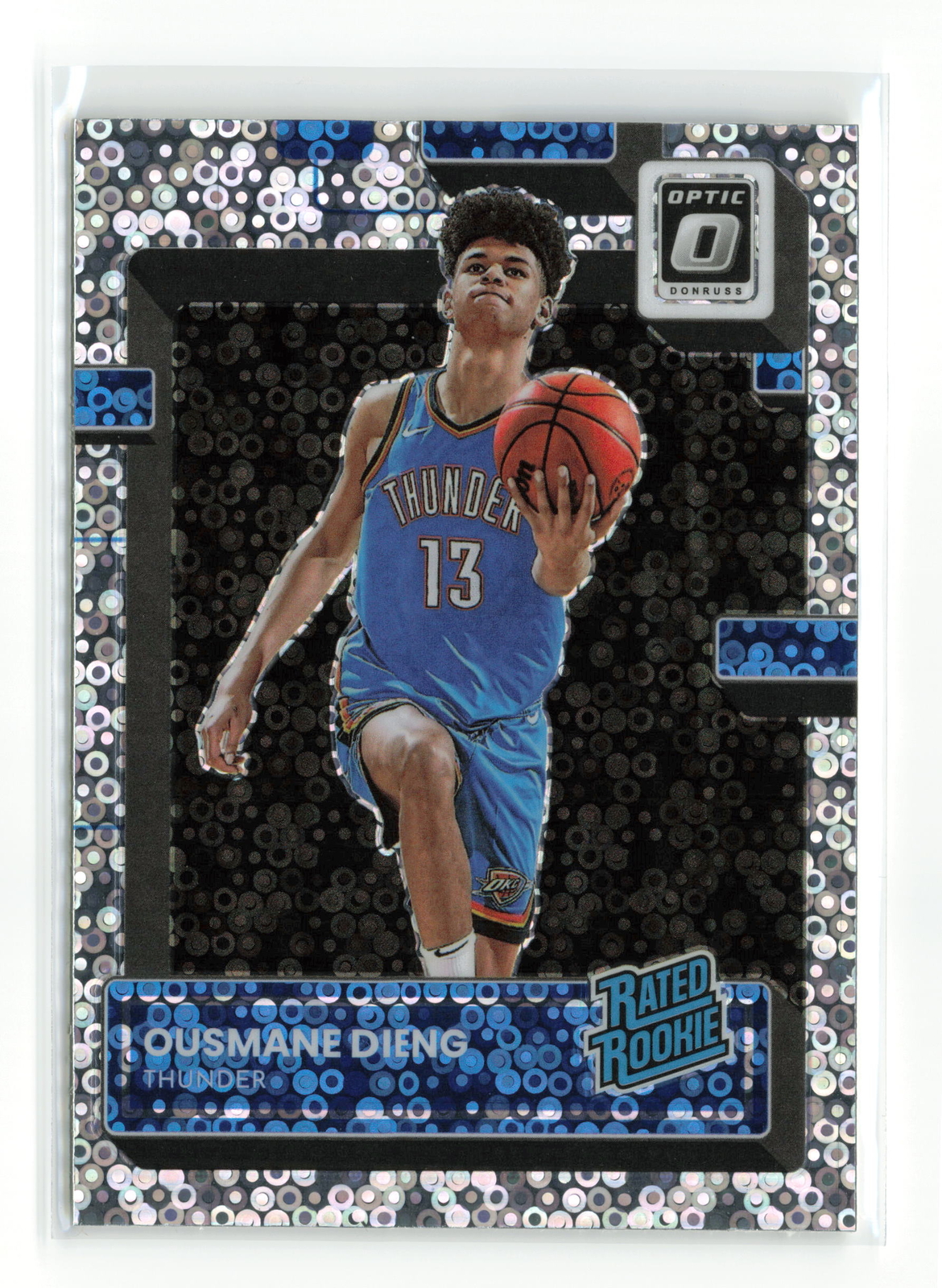 OUSMANE DIENG #220 2022-23 PANINI DONRUSS OPTIC THUNDER FAST BREAK