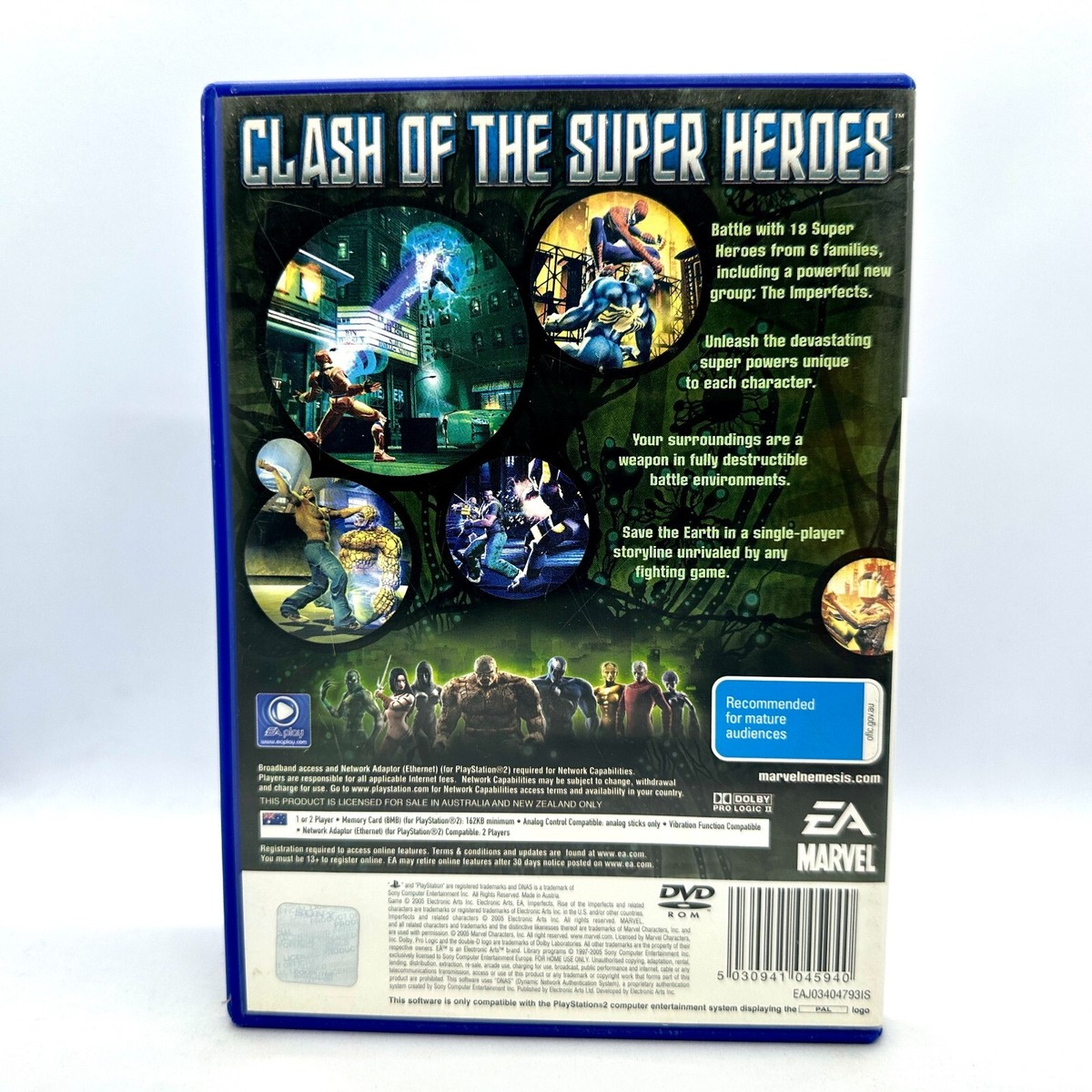 Ps4 Spiderman Marvel Nemesis Rise Of The Imperfects DS Game - Main Image