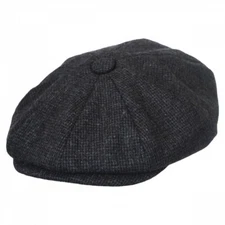 Jaxon Hats Union Wool Blend Newsboy Cap