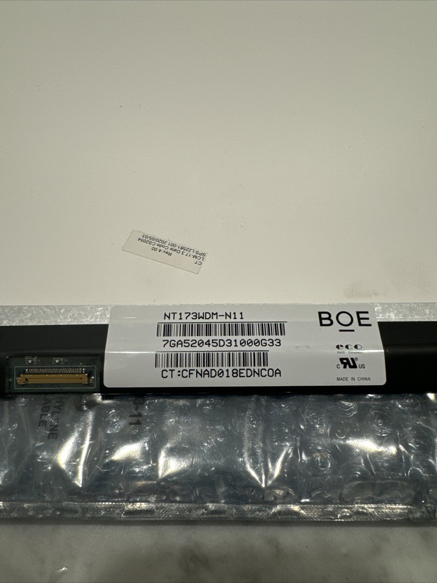 Screen Replacement for N173FGA-E44 NT173WDM-N11 7GA52045D31000G33