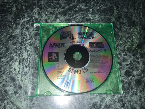 Sony PlayStation Tomb Raider III /Ninja /The Unholy War/ Kain /CD Demo Disc