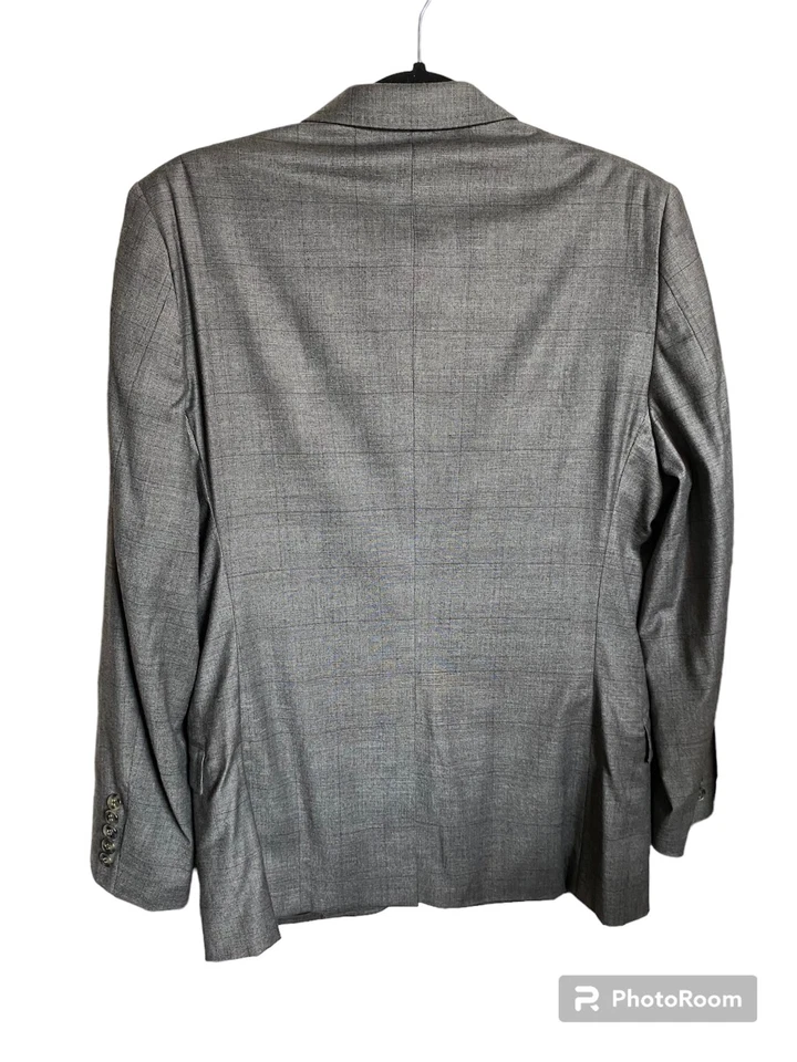 Versace коллекции женщин серый шерсти костюм Blazer + брюки размер 48 - Изображение 4 из 4